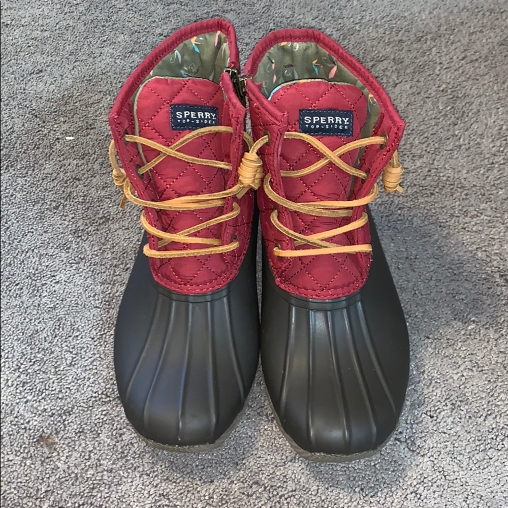 Sperry top sider duck boots